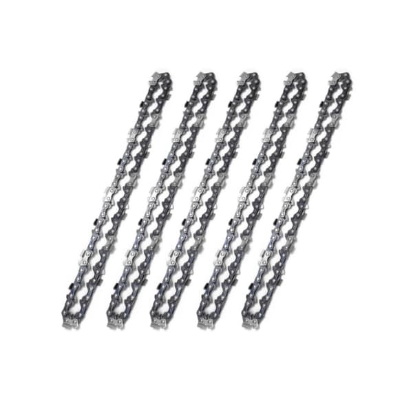 5-pack 14-inch Chainsaw Chain - 52 Drive Links, 26 Cutting Teeth