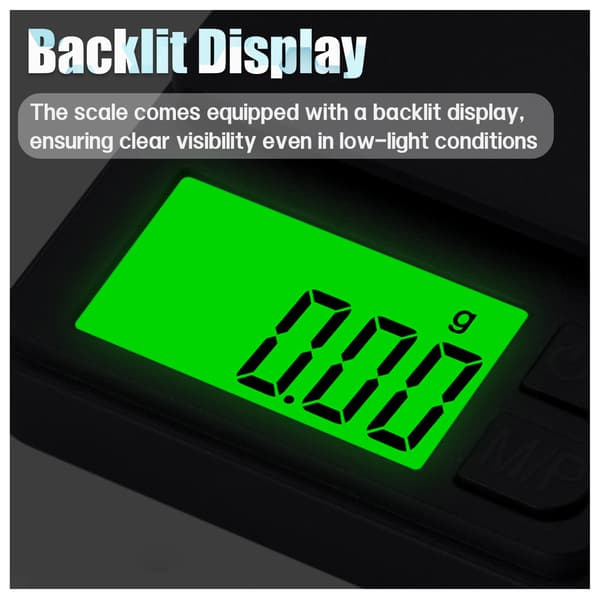 Digital kitchen scale / precision scale for jewelry 200g/0.01g