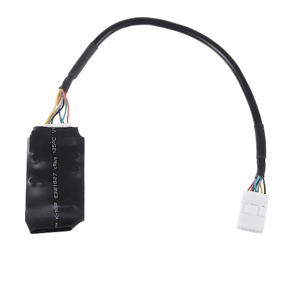 Bilradio Bluetooth-adapter Aux-kabel Mikrofon Håndfri Musikkgrensesnitt Diskboks for Toyota Reiz/Camry/Corolla