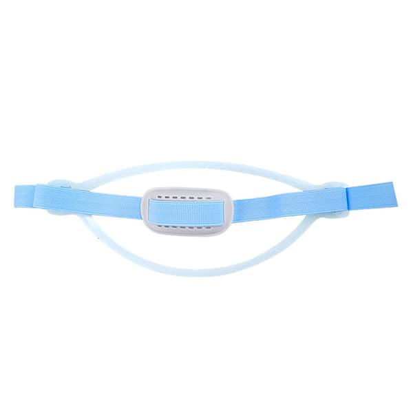 Anti-snorke silikonstropp med elastisk støtte