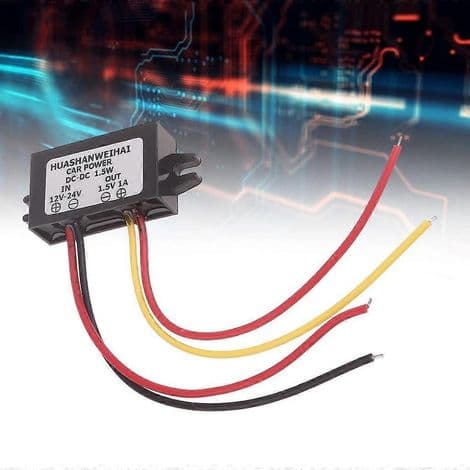 1224V - 1.5V 1A alennusjännitesäädinmoduuli kelloille ja elektronisille laitteille