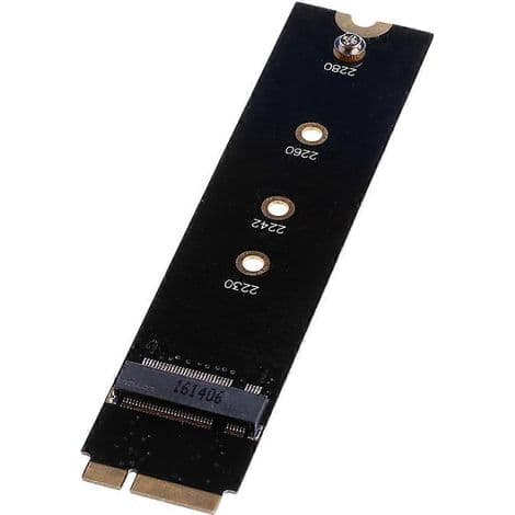 M.2 NVMe-adapterkort för MacBook Air A1466 A1465, PCIe SSD