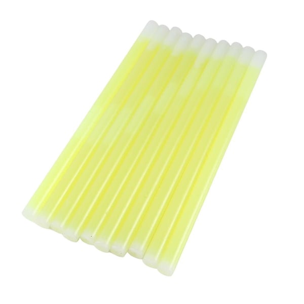 10 stk. 12-tommers Glow Sticks Bulk Nødlysstaver Glow Sticks Overlevelsessett Camping Bryllupsfest Karnevalstilbehør