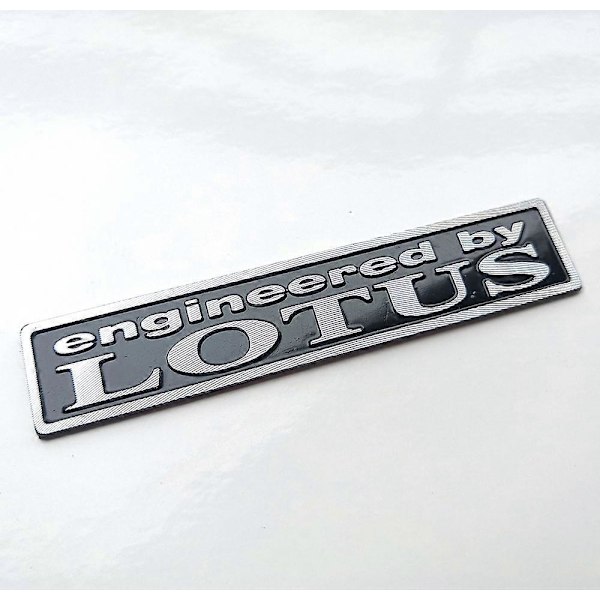 Autotarrat Emblem Trunk Badge Auto Decals Engineered by LOTUS -tarra