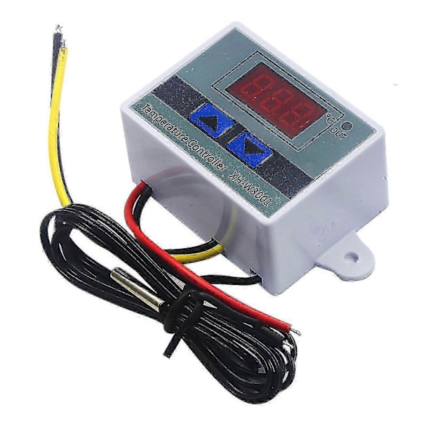 4 stk. 220V AC Digital LED Temperaturkontroller XH-W3001 For Inkubator Kjøling Varmebryter Termostat NTC Sensor NY