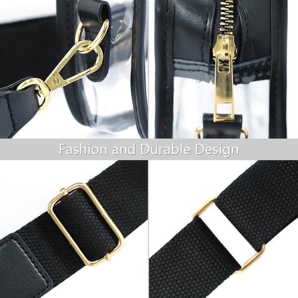Transparent Bag Black