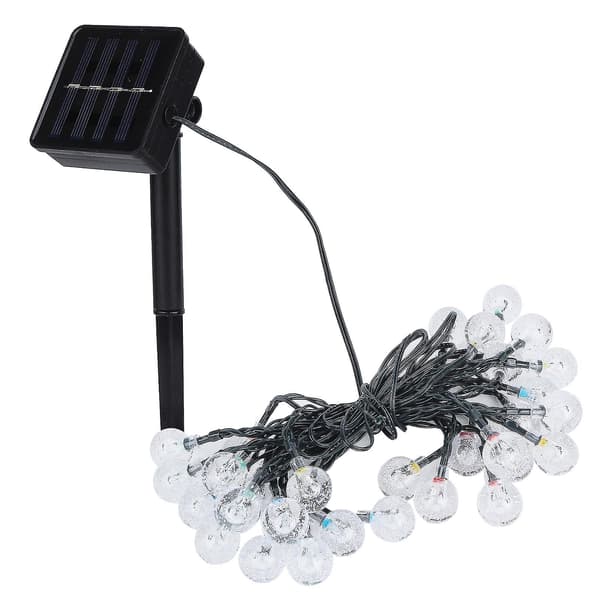 5m 30 LED-chips Solcelled Lysstreng Til Have Landskab Julepynt Farverigt Lys 1