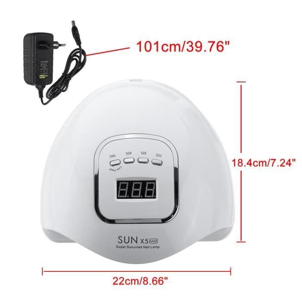 120W UV-lampe UV LED negletørrer Professionel negletørrer