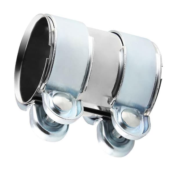 42 45 51 55 60 65 70 76 MM Rustfri Stål Udstødningsklemme Udstødningsrør Rørforbindelse Samlemuffe Klemme Justerbart Tip Kit Værktøj