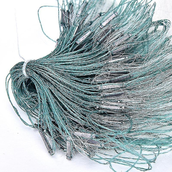 25m 3-kerroksinen Monofilamentti Verkko Kalastusverkko Kellukkeella Kalapyydys Kalastustarvikkeet Hfmqv