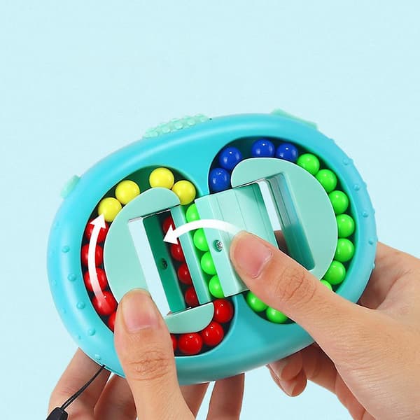 Helppokasvatteinen sormilelu Magic Bean Cube Kiertävä Sormilelu Sininen