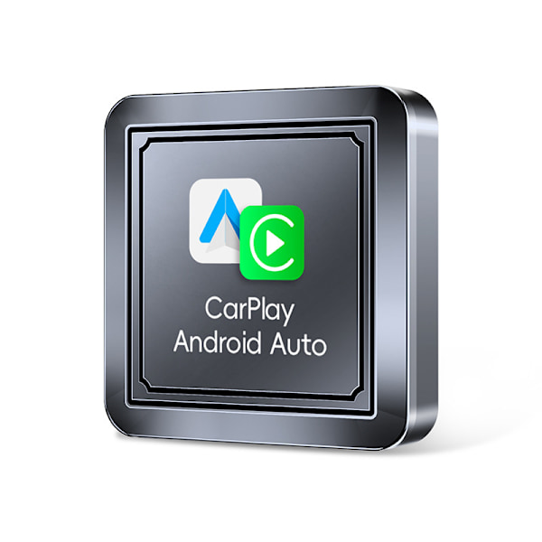 Trådløs Carplay-boks kablet til trådløs Android Auto bil smartboks Carplay-adapter Fargemønster 1 stk