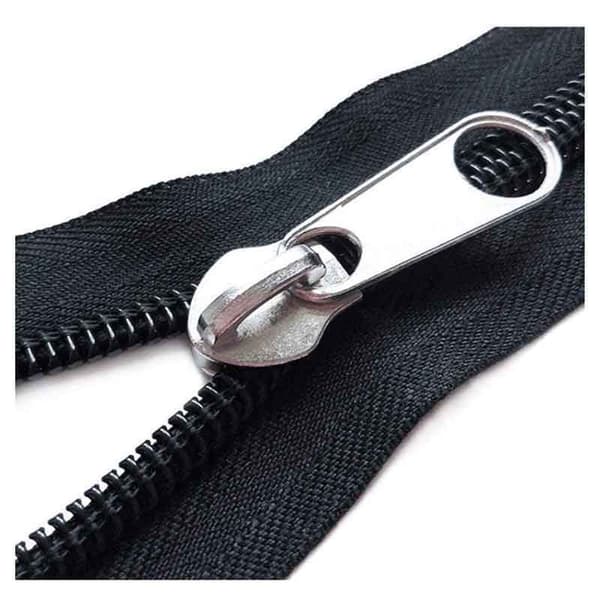 87 Pcs Black Nylon Zipper Set #3, #5, #8 - Versatile Repair Kit
