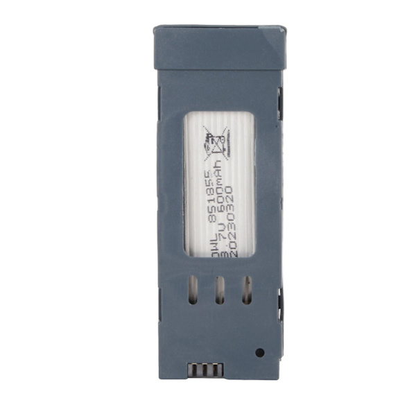 3 st 3,7V 600mAh UAV-litium batteri Hög kapacitet Quadcopter litium batteri med laddningskabel för E58 E68 Jy109 998pro