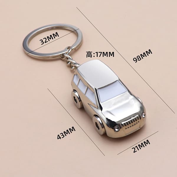 Jeep Nøkkelring - Miniatyr Bil Nøkkelring