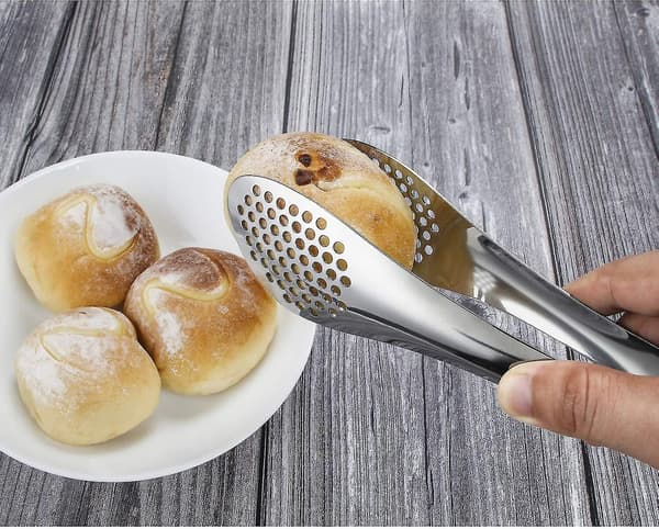 Sett med 2 mattang i rustfritt stål 9 \"sølv Tenger Buffet