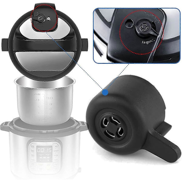 Ångutloppsgrepp Ångventil För Ninja Foodi Op301 9 I 1/6,5 Quart Op401 12 I 1/8 Quart, Ninja Foodi