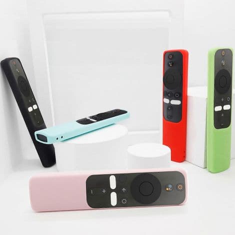 Vaskbart silikondeksel til Mi TV Stick 4K, fjernkontroll inkludert