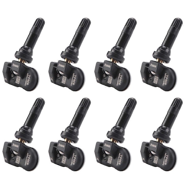 8st TPMS-sensor 433MHz 315MHZ Universal 2 i 1 Programmerbar MX-sensor för-Autel däcktrycksövervakning