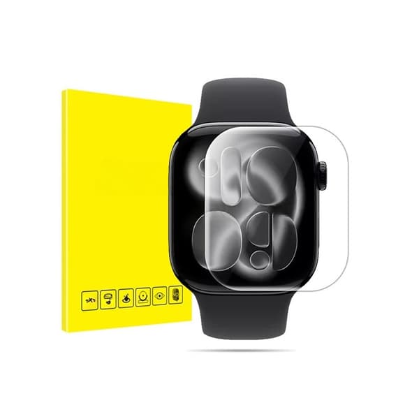 Hydrogel Screen Protector Compatible with Apple Watch Series 11 42mm - 5-Pack: Crystal Clear, Self-Healing, Full Coverage