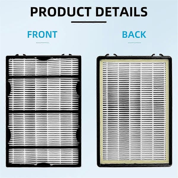 HAPF600 HEPA Filter Udskiftning til Holmes Luftrenser Filter B - Kompatibel med HAPF8650 HAP615 H