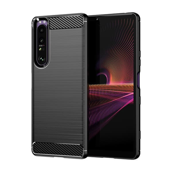 Skyddande TPU-mobilskal för Sony Xperia 5 III - Svart
