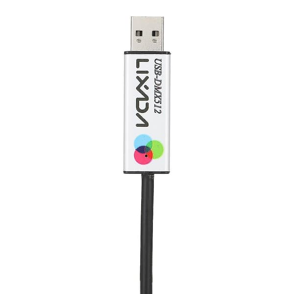USB til DMX Interface Adapter LED DMX512 Computer PC Scene Belysning Controller Dimmer
