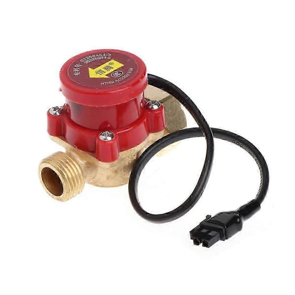 G1/2 Hankontakt Cirkulationspump Vattenflödessensor Brytare 220V 60-90W Kompakt