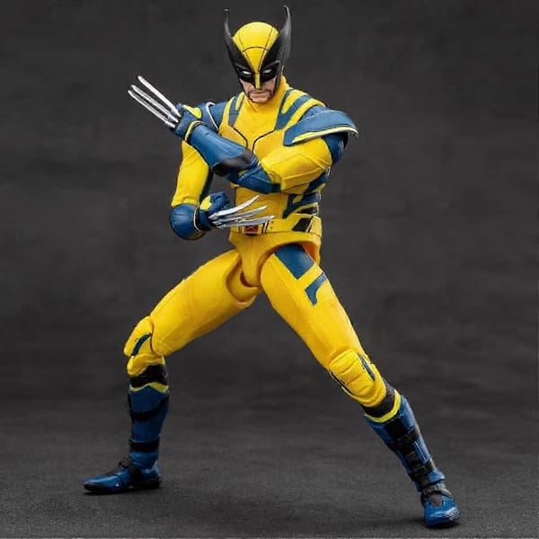 2024 Marvel Deadpool & Wolverine Actionfigurer av ZD Toys i Ask