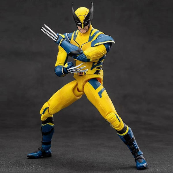 2024 Marvel Deadpool & Wolverine Actionfigurer fra ZD Toys i æske
