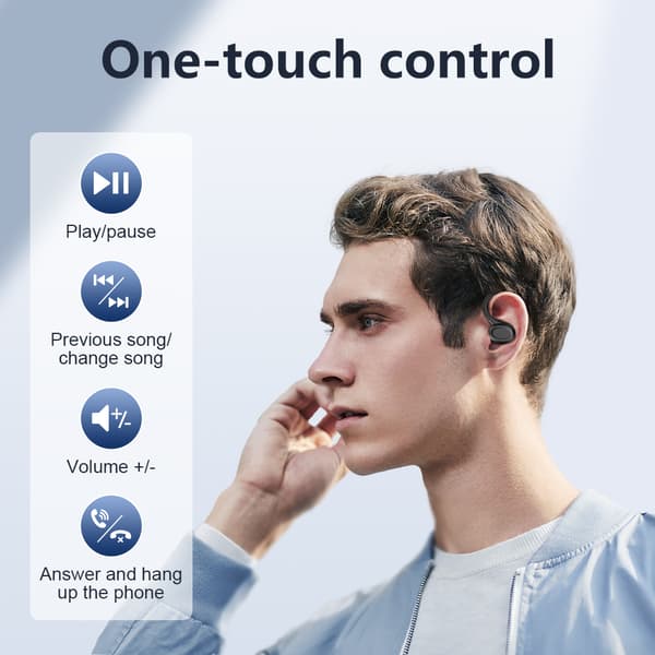 SP66 Sorte Bluetooth-hovedtelefoner: Trådløs lydfrihed