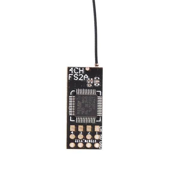 FS2A 4CH AFHDS 2A Mini Kompatibel Modtager PWM Output til i6 i6X i6S / FS-i6 FS-i6X FS-i6S Sender