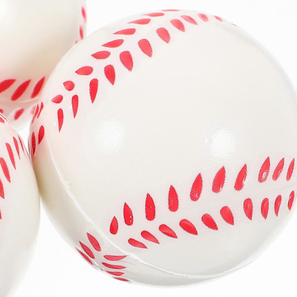 12 st Elastiska Basebollar Flexibla Basebollar Småbarnsbasebollar Fidget Baseboll Studsboll