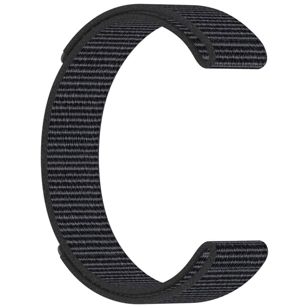 Garmin-nailonranneke tarranauhalla - 26MM Musta Harmaa