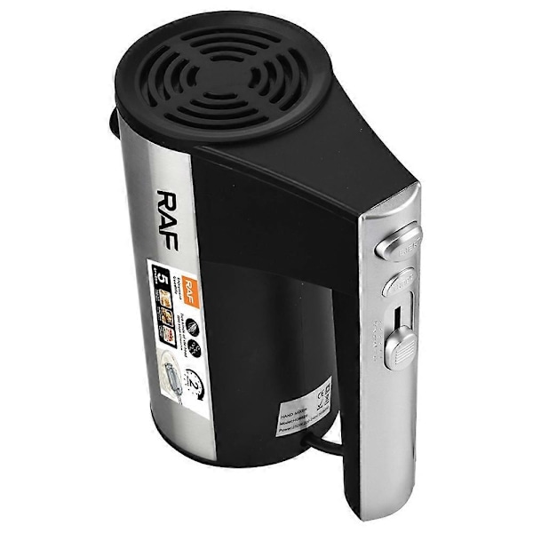 Typ A RAF R.6629 450W Äggvisp 5 Hastigheter Handhållen Elektrisk Mixer med Förvaringsbas, EU-kontakt (BPA