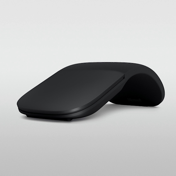 Microsoft Surface Arc Mouse Ambidextrous Bluetooth Bluetrack 1800 Dpi