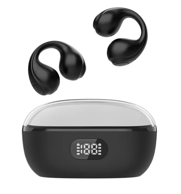 352 (Svart) Trådløst Gaming Headset Tws Hodetelefoner Støyreduserende Vanntett