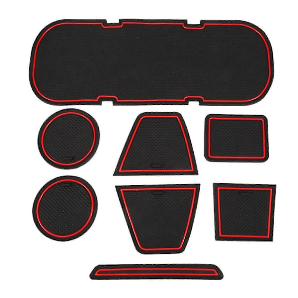 Liukumaton auton oven kumikuppityyny punainen porttilokeron matto 86 BRZ GT86 FT86 FR-S 2012-2019 Mat Acc JP