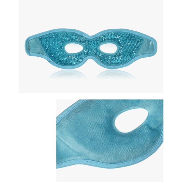 2-pack ögonmask kylande gel kylmask värmande ögonkylande glasögon kylning Återanvändbar kylande ögonmask