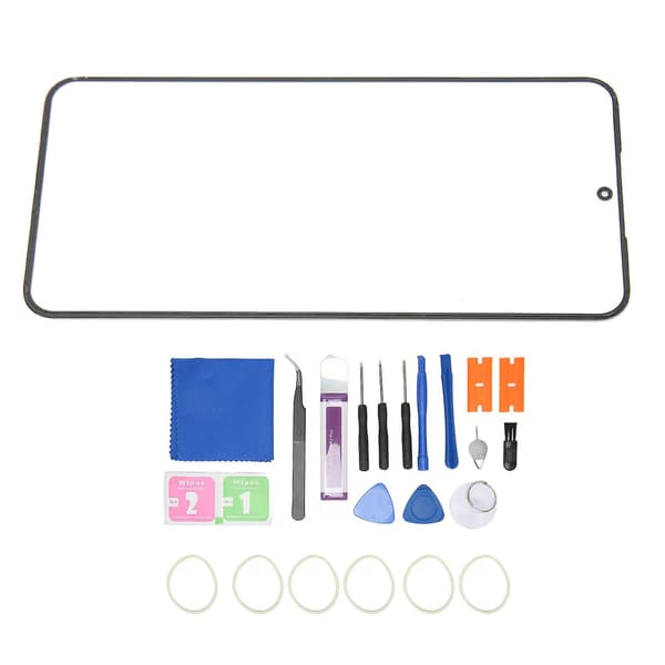 Samsung Galaxy S23 Skärmbyteskit - Perfekt Passform Främre Yttre Lins Glas Reparation
