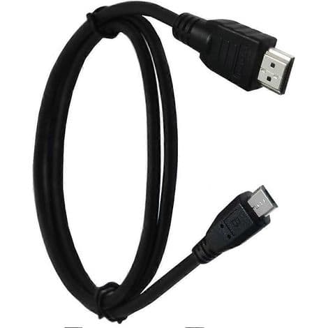 1080P HDMI til Micro USB-adapter for TV med ladefunksjon - Digital skjermspeilingskabel