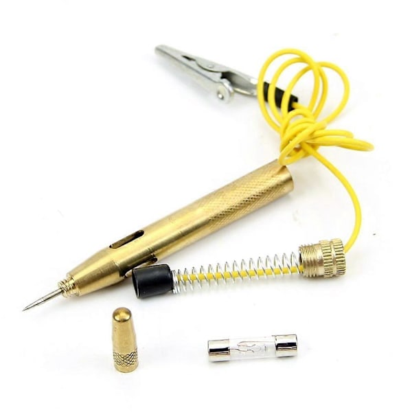 Biltester til belysning 6V 12V 24V Automotive Elektrisk Tester Testlampe Sonde Reparation