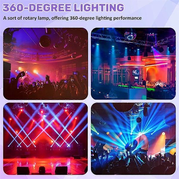 15W RGBW LED Scenebelysning Pinspot Beam Spotlight Profesjonell DJ DISCO Party KTV Bakgrunnsbelysning Scene L