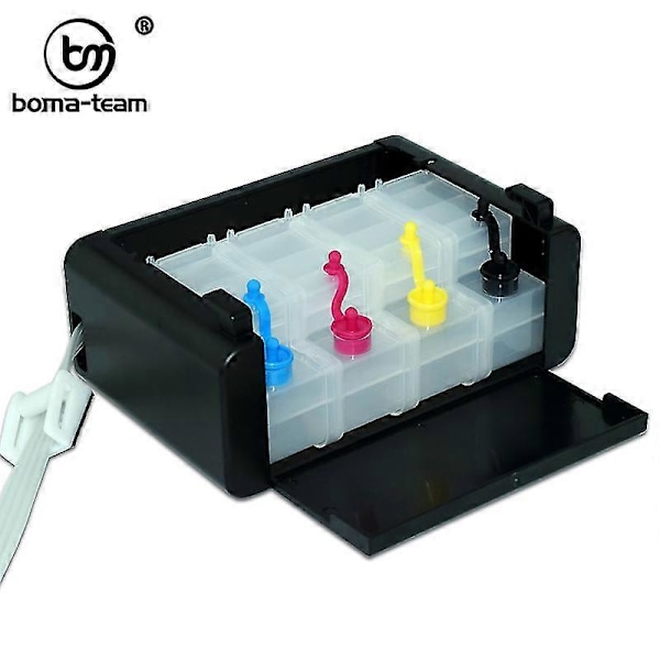 hg No Chip Tomt CISS-system til HP OfficeJet Pro 7740 8710 8715 8720 8730 8740 8210 8216 8725 8610 952XL 953XL 954XL 955XL Printer