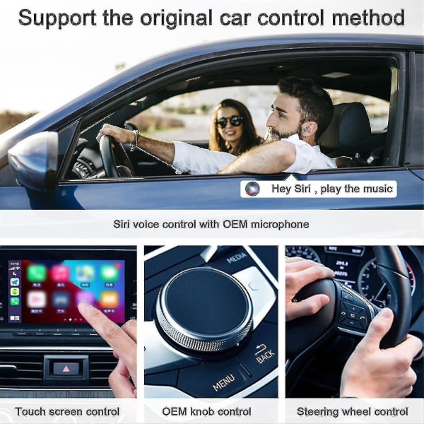 2024Trådlös Carplay Adapter,tn Vtec Carplay Activator Dongel För Iphone För 2017-2022 bilmodell
