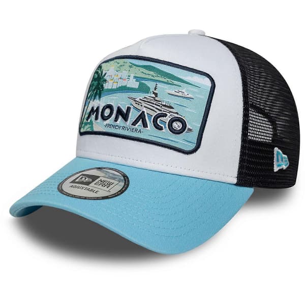 New Era A-Frame Mesh Trucker -lippis - MONACO Ranskan Riviera