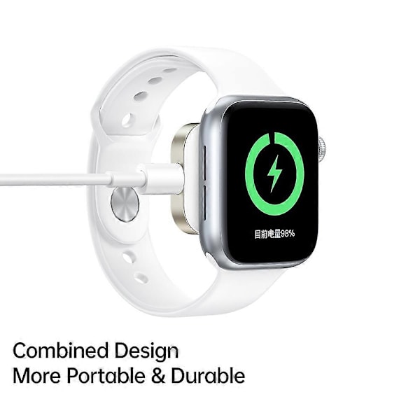 Typ A MCDODO CH-2060 för Apple Watch Series 7/SE/6/5/4/3/2/1 Portabel Magnetisk Trådlös