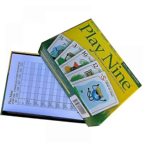 Play Nine - Golf-korttipeli - Englanti