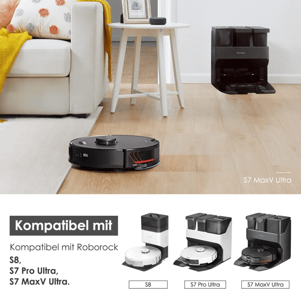 Lisävarusteet robottipölynimurille Xiaomi Roborock S8/S7/S8+/S7 -sarja
