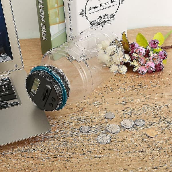 Kompatibel Withelectronic Digital Myntteller Automatisk Sparebøsse #yg